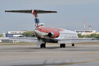 HS-OMB @ VTBD - Single engine MD-82, because one engine was removed. - by BigDaeng