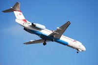OE-LVM @ LOWW - Austrian arrows Fokker 100 Krasnodar