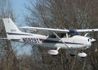 N5929T @ DTN - Landing at Downtown Shreveport. - by paulp