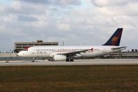 N498TA @ KMIA - Airbus A320 - by Mark Pasqualino