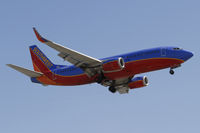 N369SW @ KLAX - Landing 24R at LAX - by Todd Royer