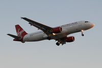 N624VA @ KLAX - Landing 24R at LAX - by Todd Royer