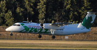 C-GLTA @ KPDX - Landing 28R at PDX - by Todd Royer