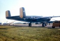 N201L @ IAD - As 44-30606 this Mitchell was displayed by the Confederate Air Force at Transpo 72 held at Dulles Intnl Airport. - by Peter Nicholson