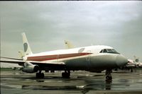 N880AJ @ HRL - Formerly TWA N871TW this Convair 880 had been acquired by American Jet Industries when seen at Harlingen in October 1978. - by Peter Nicholson