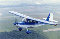 N293AC @ W66 - Flying over Warrenton Virginia - by Vernon Poole Jr.