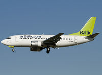 YL-BBN @ LEBL - On short final to RWY 25R. - by Jorge Molina