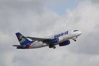 N502NK @ KFLL - Airbus A319 - by Mark Pasqualino