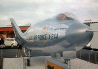 66-13551 @ IAD - On display in the static park of Transpo 72 at Dulles Airport. Spurious serial number given to Martin SV-5J to represent the X-24A lifting body. - by Peter Nicholson