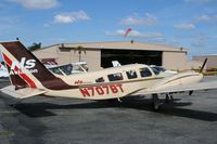 N707BT @ KHWO - Piper Seneca II; NS Aviation