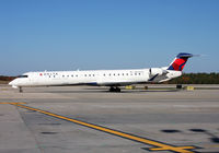 N676CA @ KRDU - Arriving at the new RDU Terminal A - by Peachair