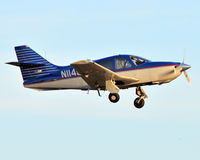 N114SM @ 5W8 - Departing runway 22 - by John W. Thomas