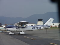 N6033B @ POC - Parked in Transient Parking - by Helicopterfriend