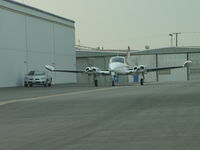 N923DP @ CCB - Taxiing to hanger - by Helicopterfriend