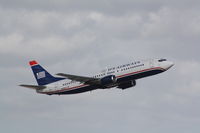 N439US @ KFLL - Boeing 737-400 - by Mark Pasqualino