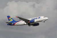 N534NK @ KFLL - Airbus A319 - by Mark Pasqualino