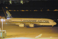 9V-SKB @ WSSS - Taxiing back to gate after pushed back, technical problem - by BigDaeng