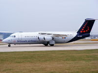 OO-DWF @ EGCC - Brussels Airlines - by chris hall