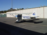 N9765D @ POC - Parked and waiting - by Helicopterfriend