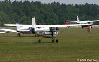 N6673A @ SFQ - Cooling her wheels on the grass