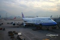 B-18205 @ VHHH - China Airlines - by Michel Teiten ( www.mablehome.com )