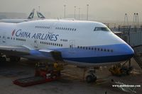 B-18205 @ VHHH - China Airlines - by Michel Teiten ( www.mablehome.com )