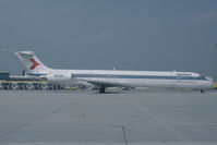 OH-LMU @ VIE - Austrian MD80 in Finnair colors - by Yakfreak - VAP