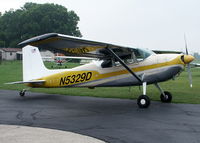 N5329D @ I73 - Preparing to depart after layover in Dayton, Ohio - by Allen M. Schultheiss