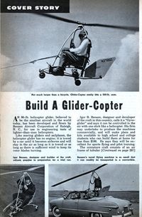 N3785C @ ? - Bensen Aircraft Corporation of Raleigh, N. C - by Mechanix Illustrated, 1954
