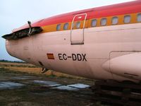 EC-DDX - Ex Iberia - Oakley aerodrome, OXON - UK (disused) - by dick lacey