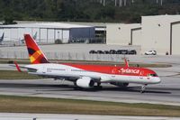 N635AV @ KFLL - Boeing 757-200 - by Mark Pasqualino