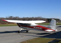 N3659C @ KHOC - Getting Radio Checked - by Allen M. Schultheiss
