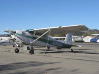 N2982A @ SZP - 1953 Cessna 180, Continental O-470-A 225 Hp, 1st year of manufacture - by Doug Robertson