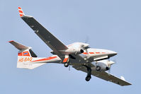HS-BAQ @ VTBU - Approaching Runway 18 UTAPAO on flight training - by BigDaeng