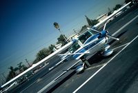 N1653Q @ HHR - brand new delivered in 1972 Hawthorne airport - by Don Baer