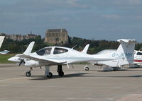 G-JKMH @ EGKA - TWIN STAR SITTING IN THE MORNING SUN - by BIKE PILOT