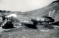XF969 @ EGLF - HAWKER HUNTER F6 WITH BUBBLE CARS! - by moxy