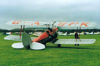G-AGPK @ EGLM - DH82A TIGER MOTH - by moxy