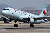 C-FDSN @ KLAS - Air Canada / 1990 Airbus A320-211 - by Brad Campbell