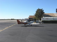 N123MX @ SZP - 1988 Maxwell LANCAIR 235, Lycoming O-320-D2 160 Hp, taxi to refuel - by Doug Robertson
