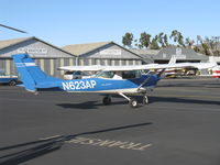 N623AP @ SZP - 1969 Cessna 150J COMMUTER, Continental O-200 100 Hp - by Doug Robertson