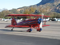 N5762B @ SZP - 1980 Great Lakes 2T-1A-2 SPORT TRAINER, Lycoming AEIO-360-B1F6 180 Hp, taxi to Rwy 04 - by Doug Robertson