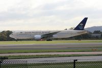 HZ-AKH @ EGCC - Taken at Manchester Airport, October 2008 - by Steve Staunton