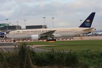 HZ-AKH @ EGCC - Taken at Manchester Airport, October 2008 - by Steve Staunton
