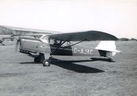 G-AJAC @ EGTF - AUSTER J/1N ALPHA London Transport Flying Club - by moxy