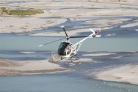 ZK-ICB - Schweizer 269C over the Waimakariri River, South Island, N.Z. - by Gerry Draper