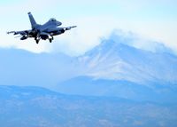 87-0241 @ KBKF - On final Lockheed Martin F-16C Falcon 120th Fighter Squadron at Buckley AFB, CO - by Bluedharma
