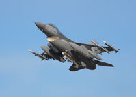 87-0246 @ KBKF - Takeoff Lockheed Martin F-16C Falcon 120th Fighter Squadron at Buckley AFB, CO - by Bluedharma