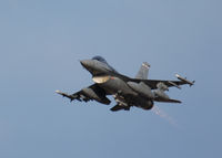 87-0227 @ KBKF - Takeoff Lockheed Martin F-16C Falcon 120th Fighter Squadron at Buckley AFB, CO