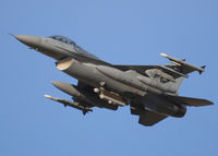 87-0227 @ KBKF - Takeoff Lockheed Martin F-16C Falcon 120th Fighter Squadron at Buckley AFB, CO